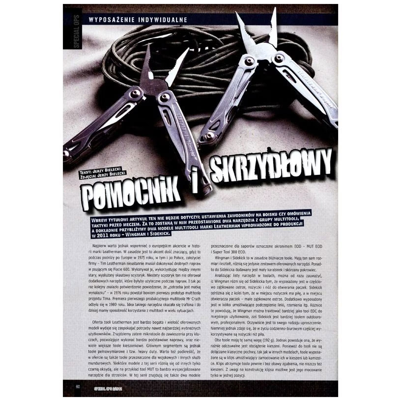 Multitool Sidekick Leatherman avec holster