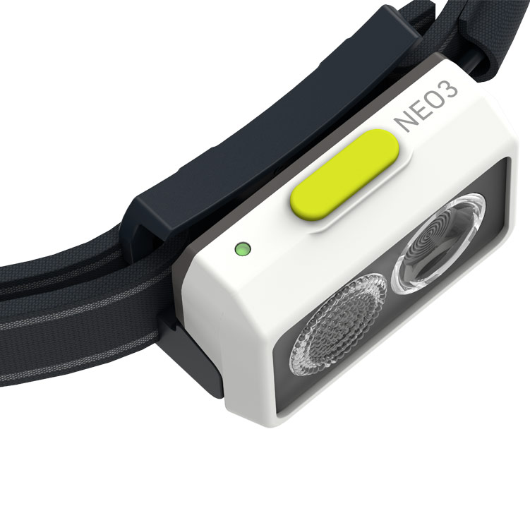 Lampe frontale Neo 3 - 400 lumens Ledlenser - White/Lime
