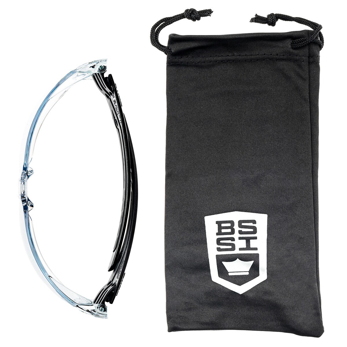 Lunettes tactique Silex+ BSSI Bolle - Clear Platinum