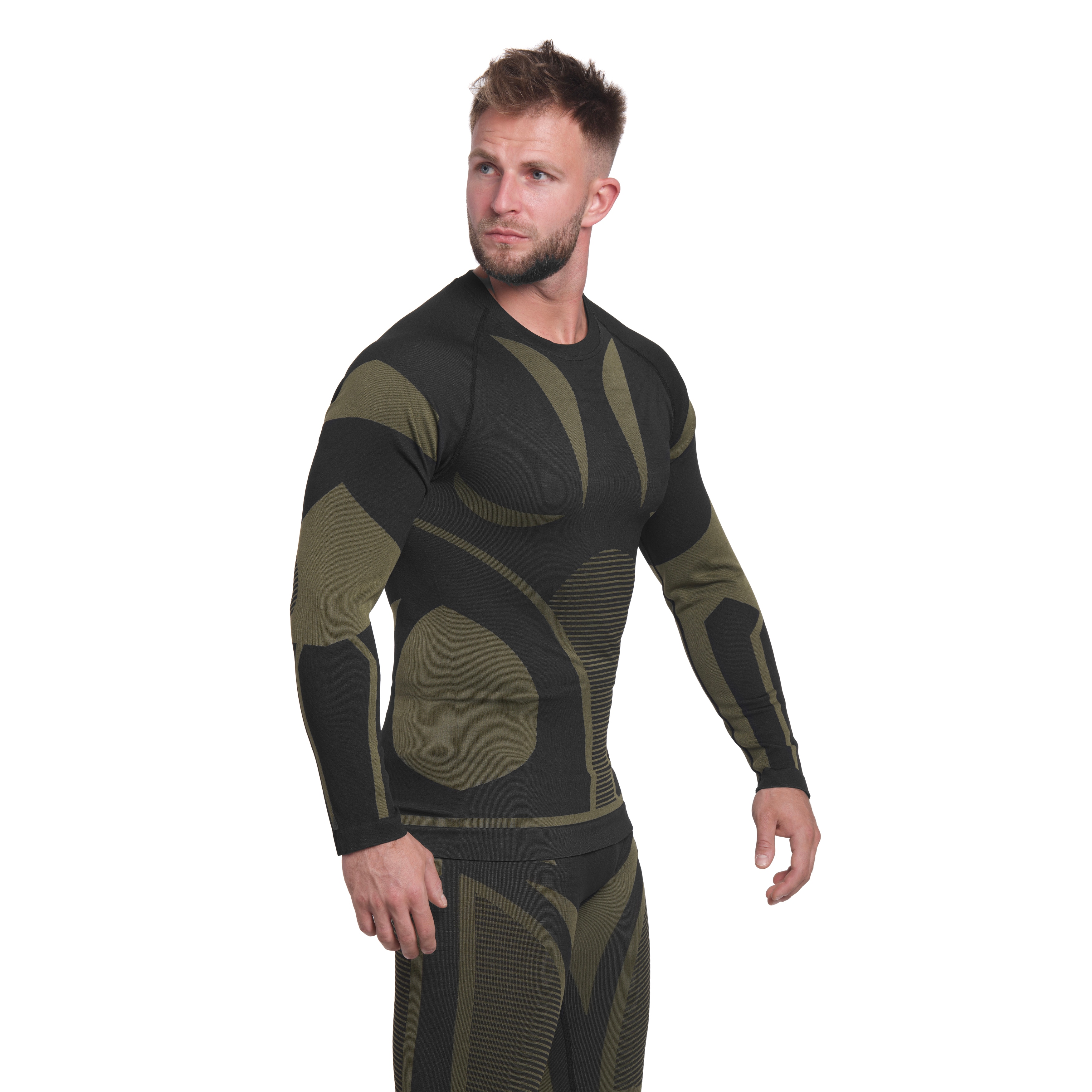 Sous-vêtements thermoactifs 4-Way Stretch Performance Mil-Tec - Black