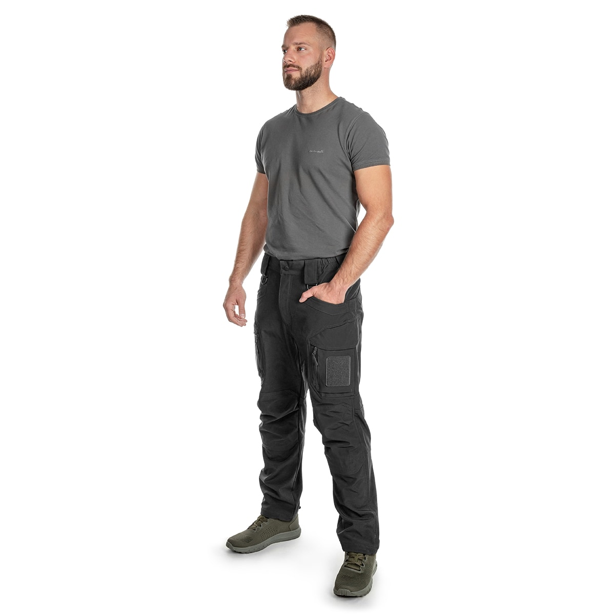 Pantalon Softshell Assault Waterproof Mil-Tec - Black