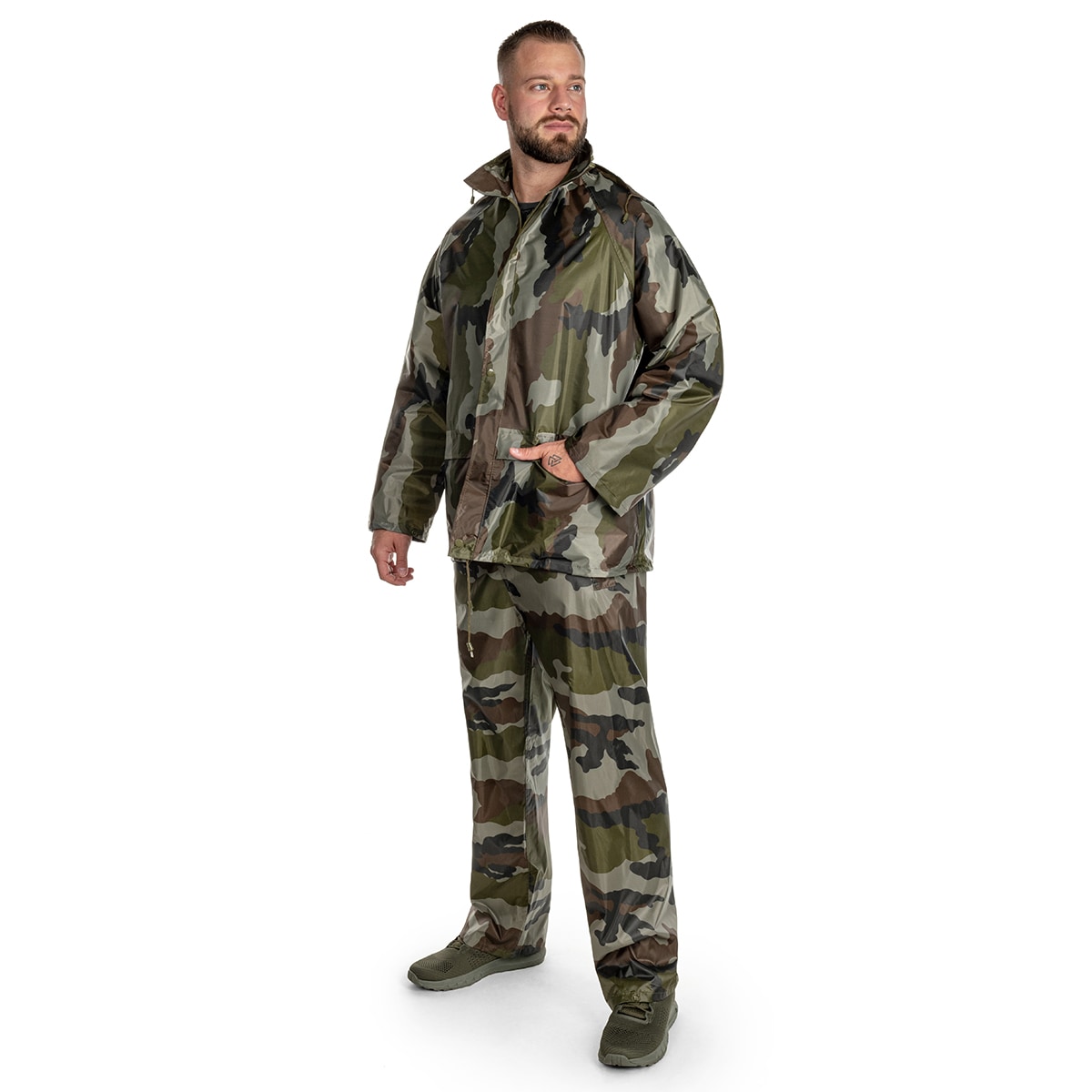 Kit de pluie veste+ pantalon Mil-Tec - CCE-Camo