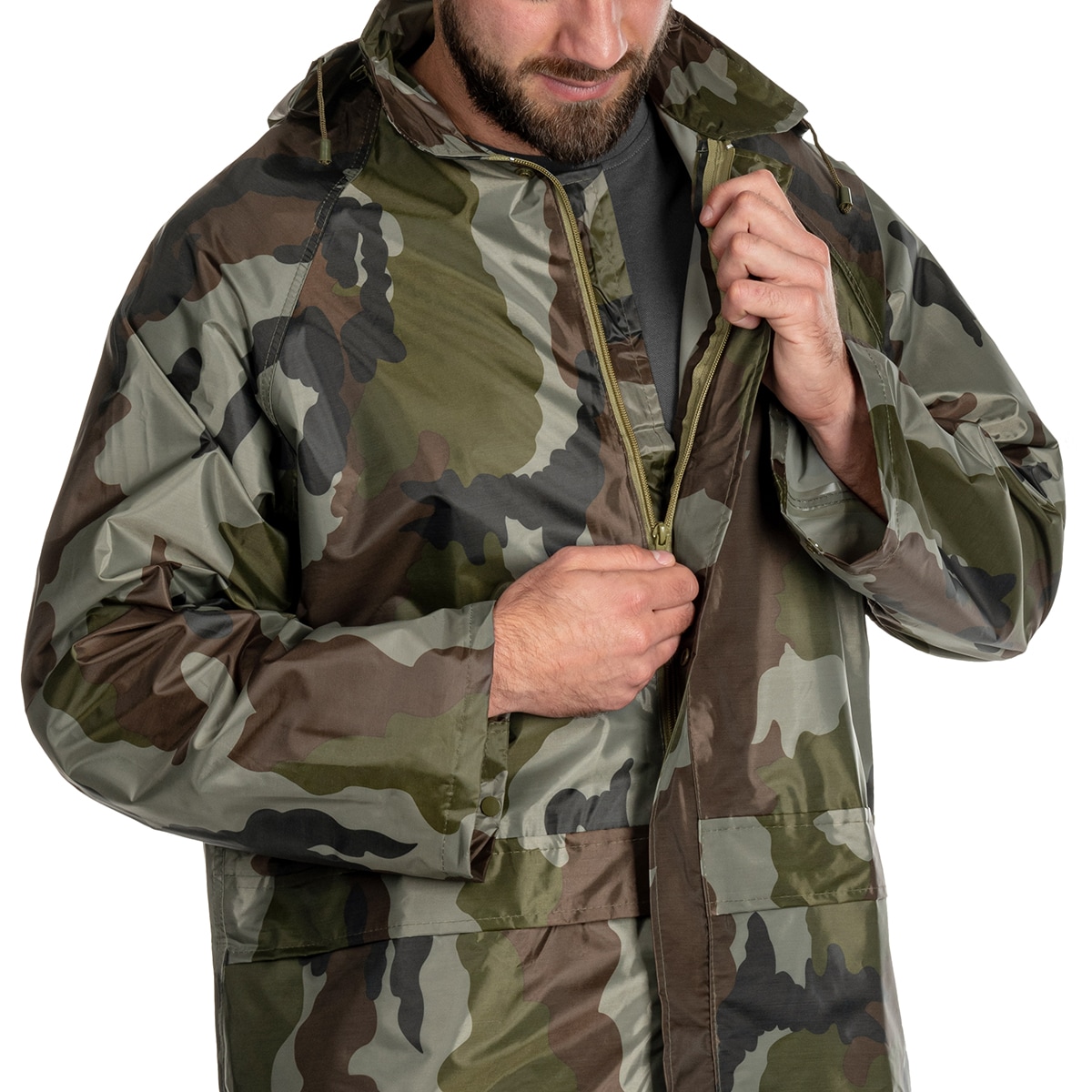 Kit de pluie veste+ pantalon Mil-Tec - CCE-Camo
