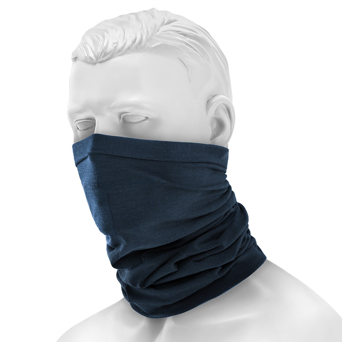 Écharpe de protection Merino Brubeck - Navy