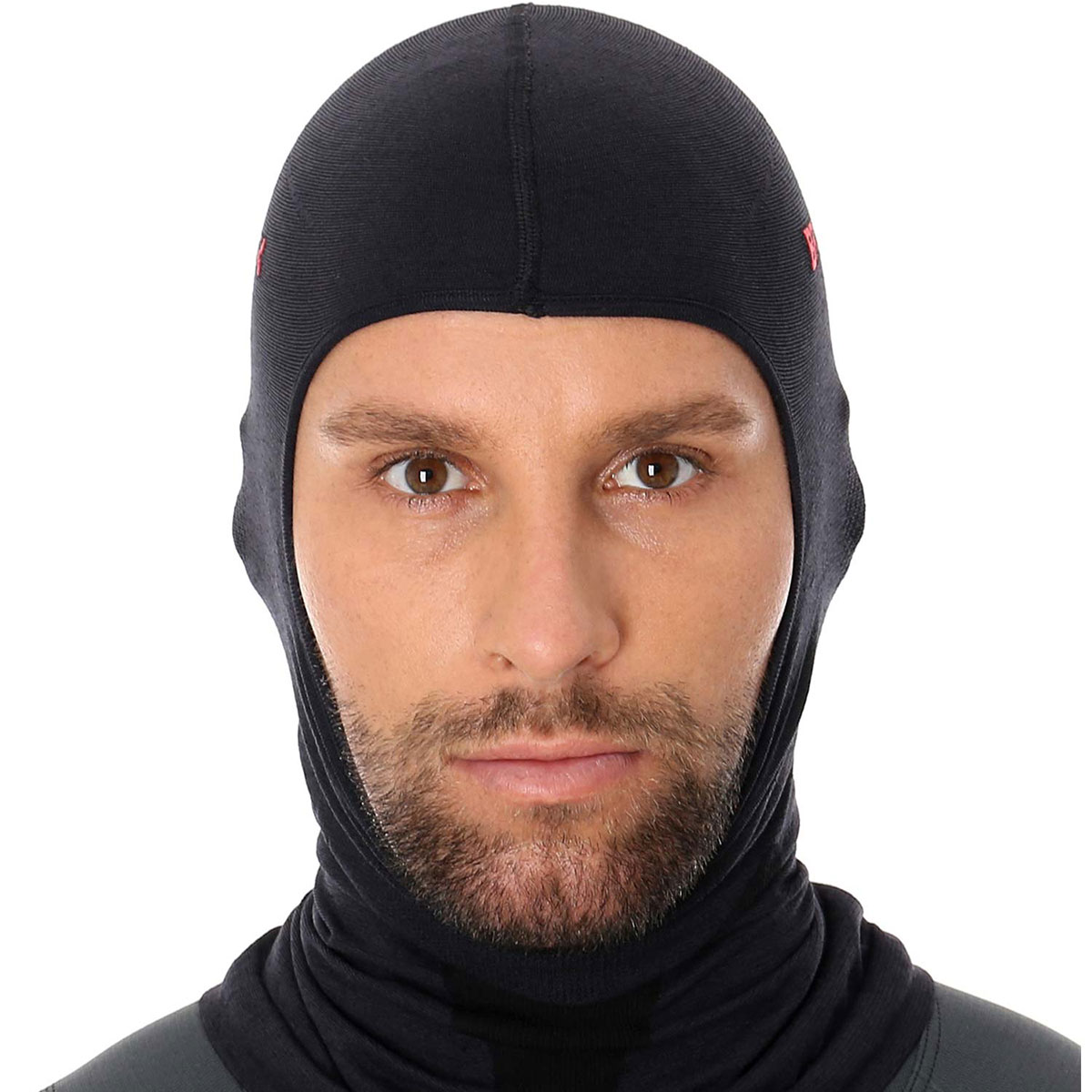 Cagoule thermoactive Merino Brubeck - Black