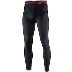 Leggings thermiques pour hommes Merino Active Wool Brubeck - Black