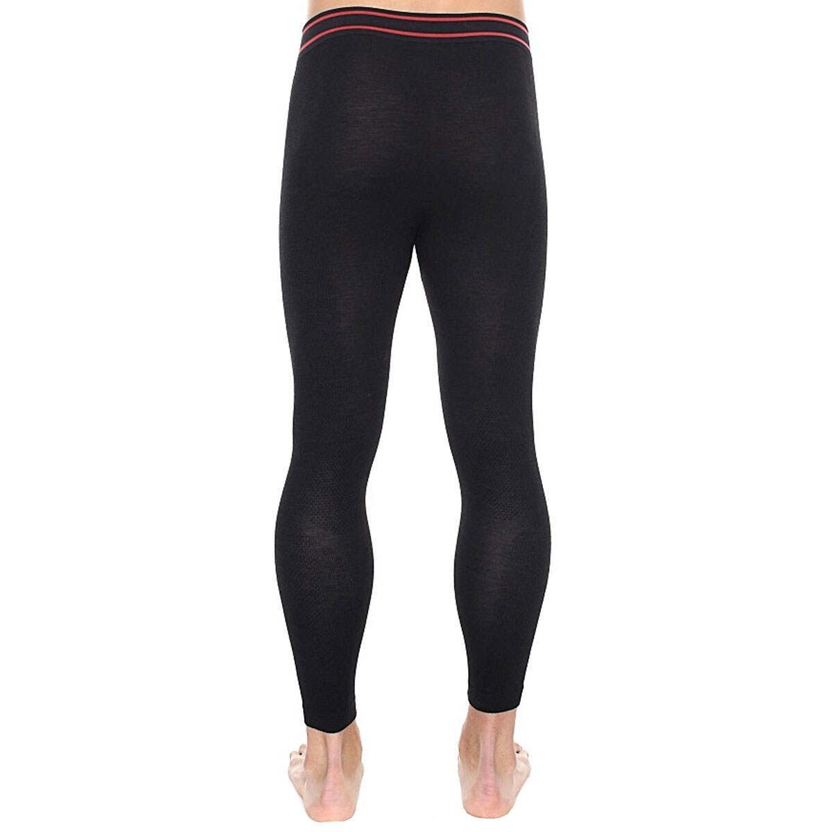 Leggings thermiques pour hommes Merino Active Wool Brubeck - Black
