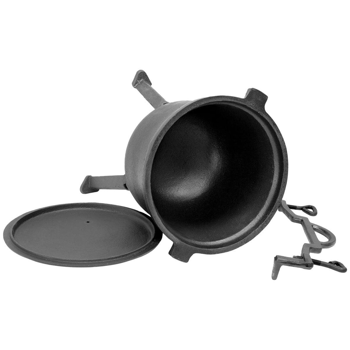 Chaudron en fonte pour feu de camp 15 L Meyerhoff