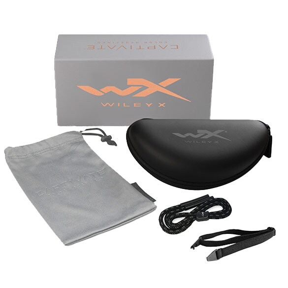 Lunettes tactique Grid Wiley X - Captivate Polarized Grey/Matte Utility Green