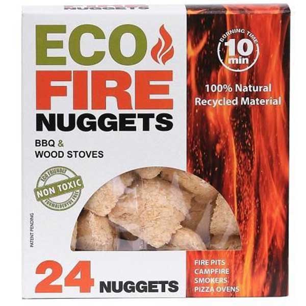 Petits bois Nuggets 24 pcs. Eco Fire 