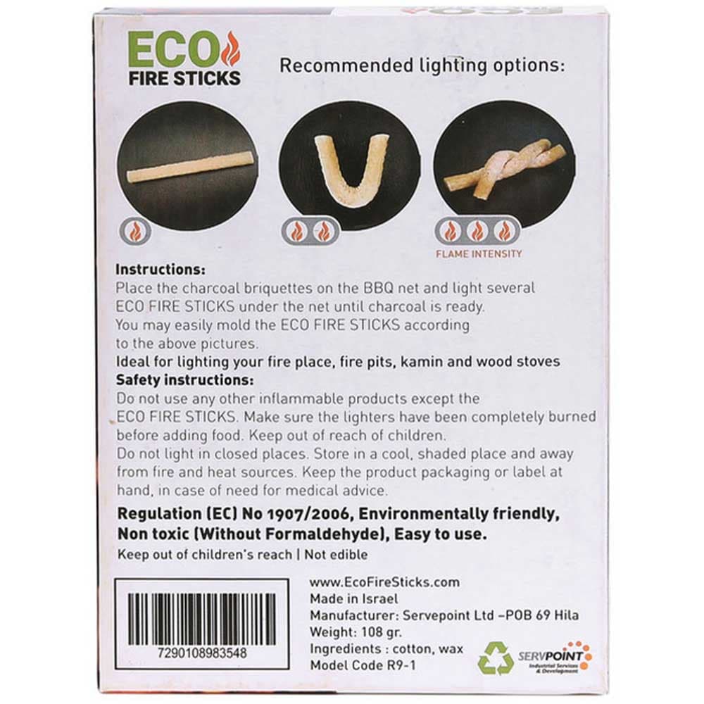 Petits bois Sticks 18 pcs. Eco Fire