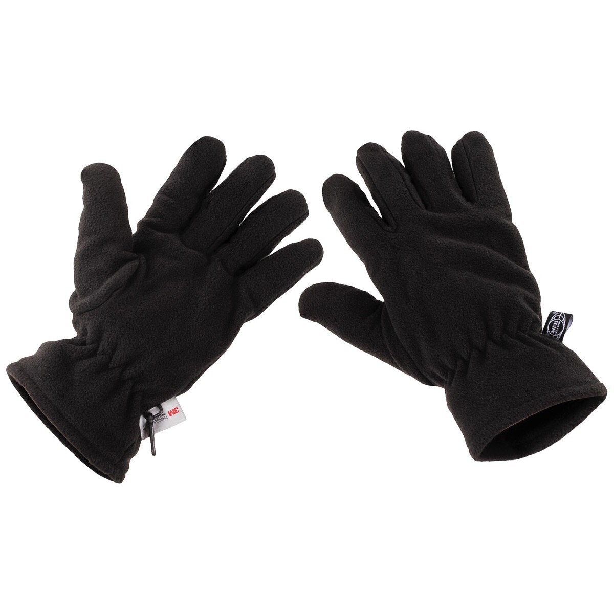 Gants Thinsulate Fleece Gloves MFH - Black