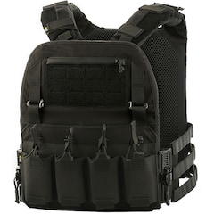 Gilet tactique type Plate Carrier Cuirass QRS - pour plaques taille L/XL - M-Tac - Black
