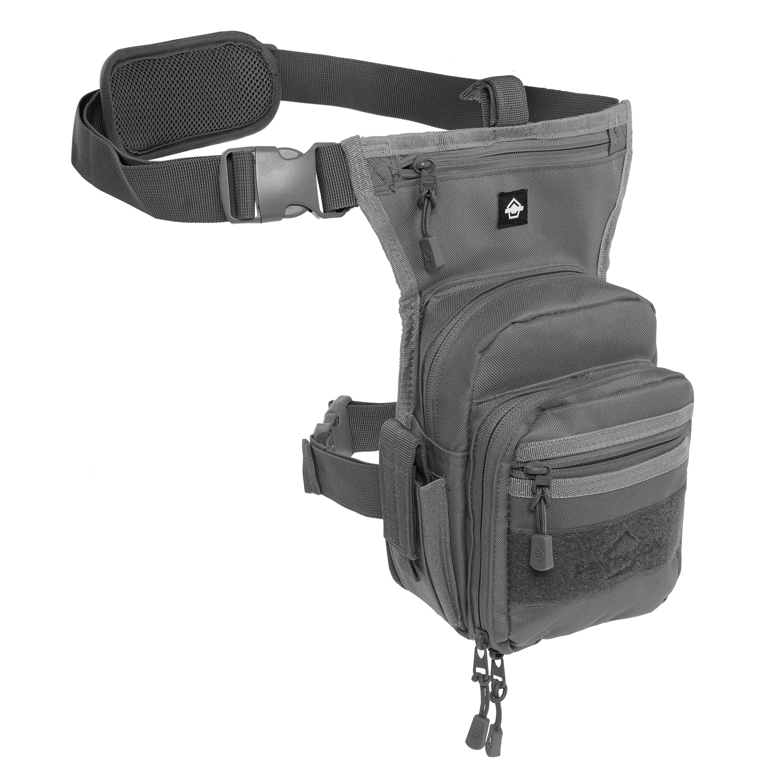 Sac Max-S 2.0 Gun Thigh Pouch 3,7 L Pentagon - Wolf Grey