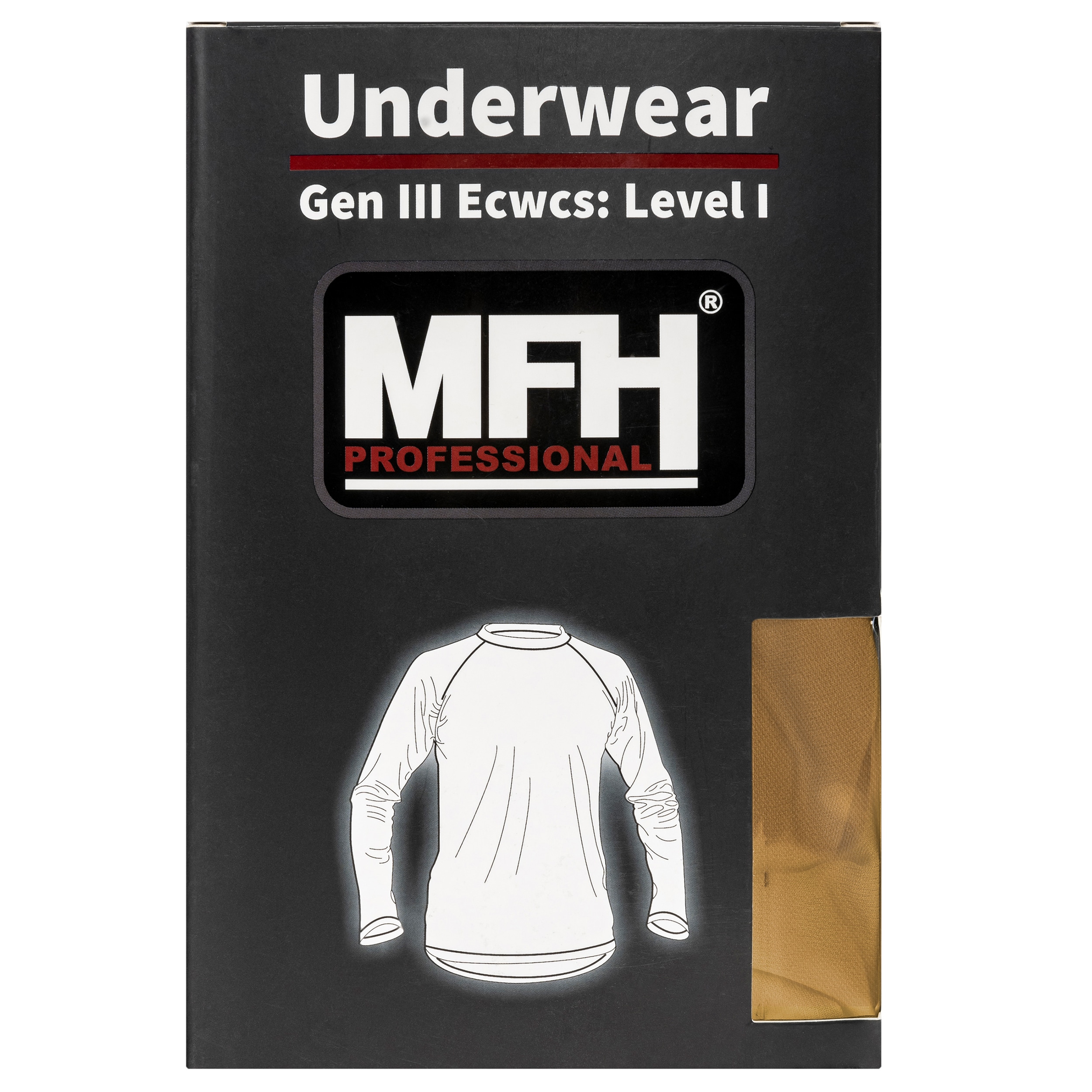 T-shirt thermoactif US Level I GEN III MFH - Coyote
