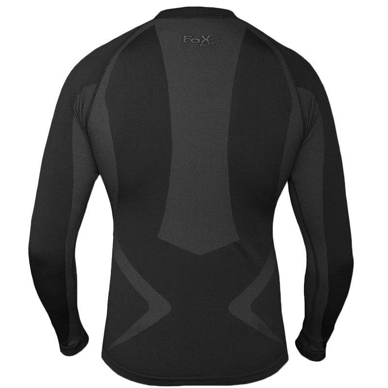 T-shirt thermoactif Fox Outdoor MFH - Black