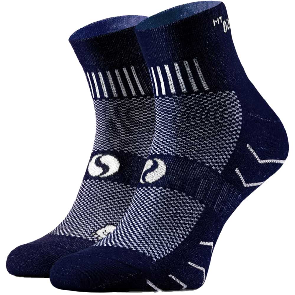 Chaussettes Frotte Sport Socks AMZ Sesto Senso - Navy Blue