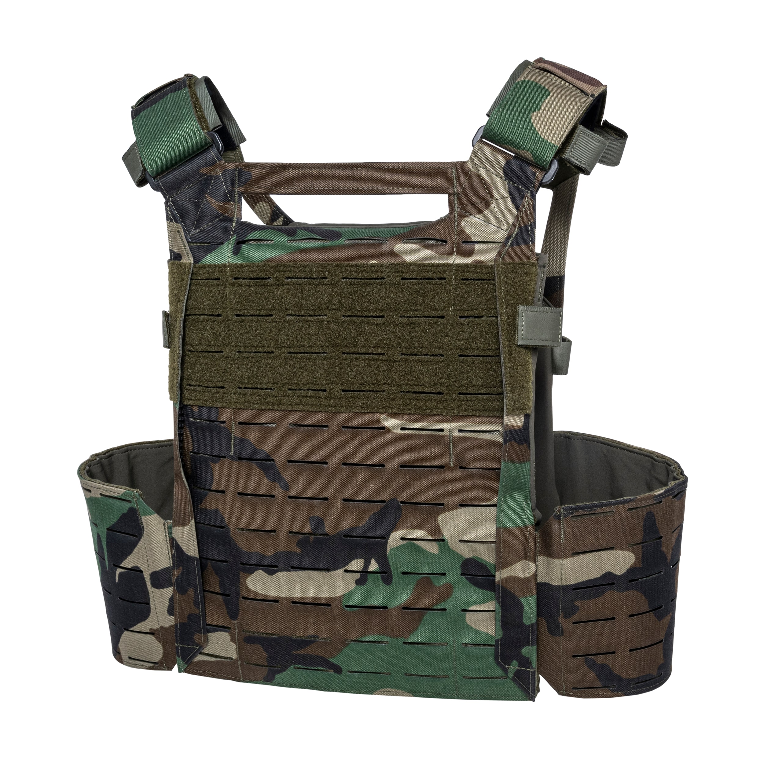 Gilet tactique Spitfire Plate Carrier Direct Action - Woodland