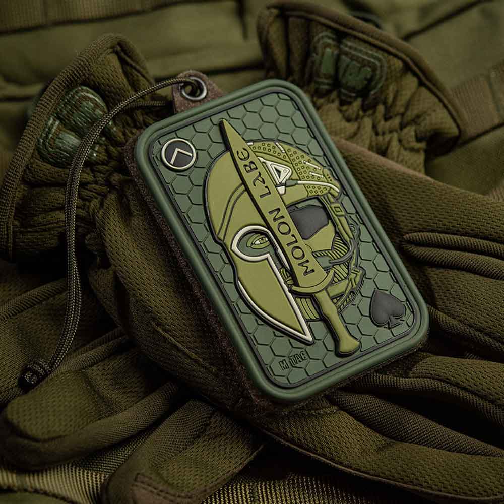 Patch Molon Labe PVC M-Tac - Olive