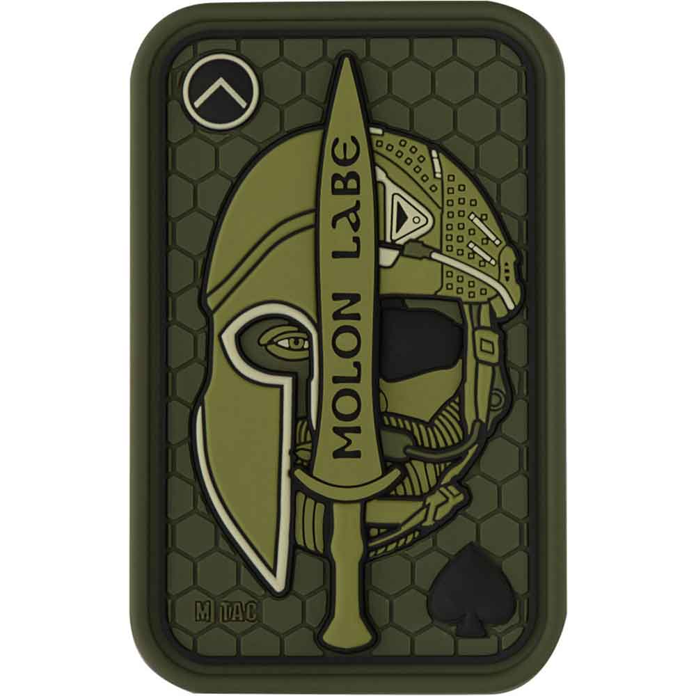 Patch Molon Labe PVC M-Tac - Olive