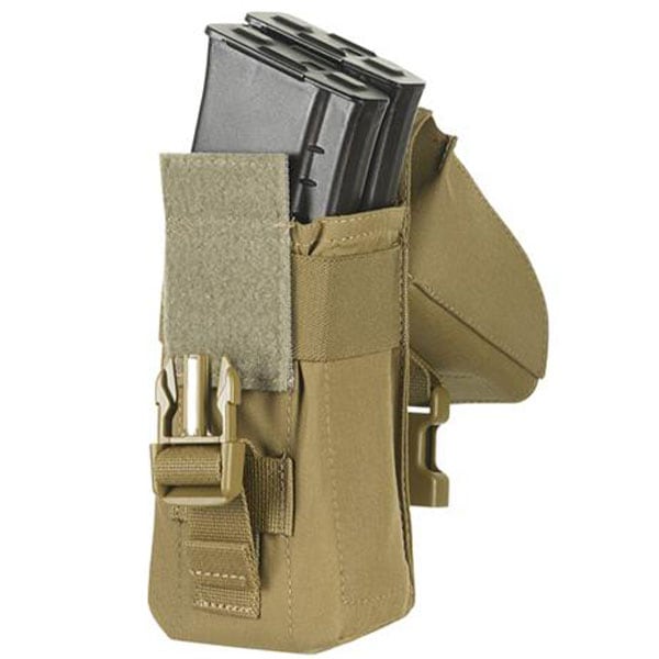 Pochette Fastex M-Tac pour 2 chargeurs - Coyote