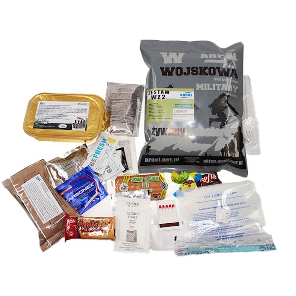 Ration alimentaire militaire WZ 2 - bogracz Arpol 