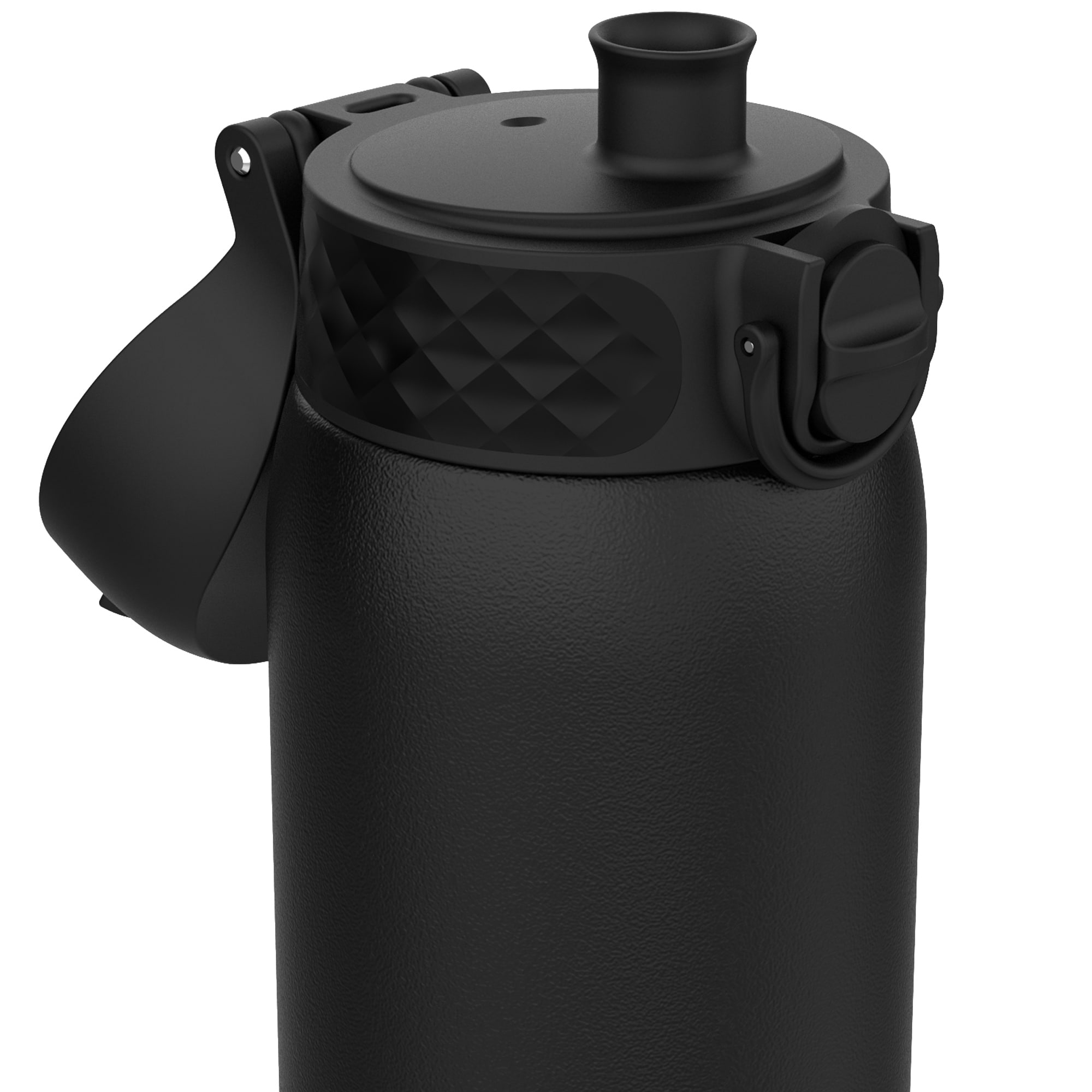 Gourde Stainless Steel 400 ml ION8 - Black