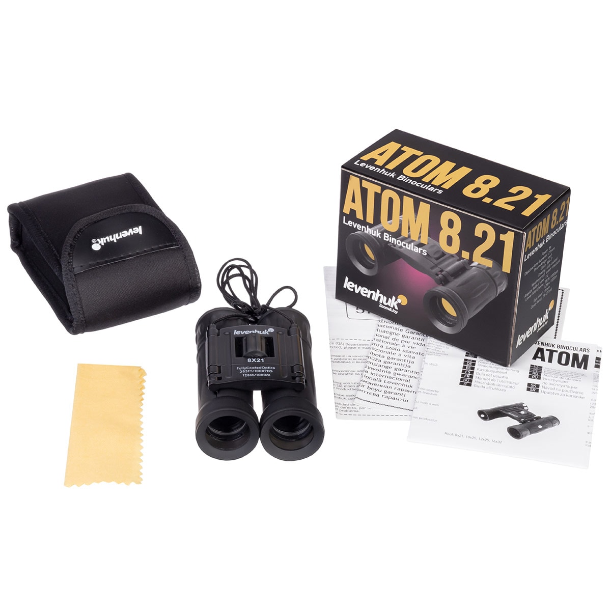 Jumelles Atom 8x21 Levenhuk 