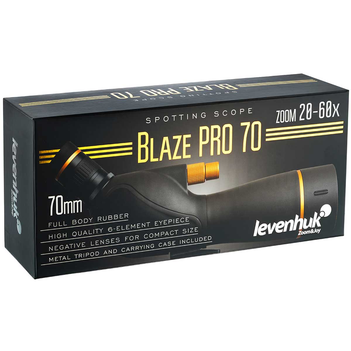 Longue vue d'observation Blaze Pro 20-60x70 Levenhuk 