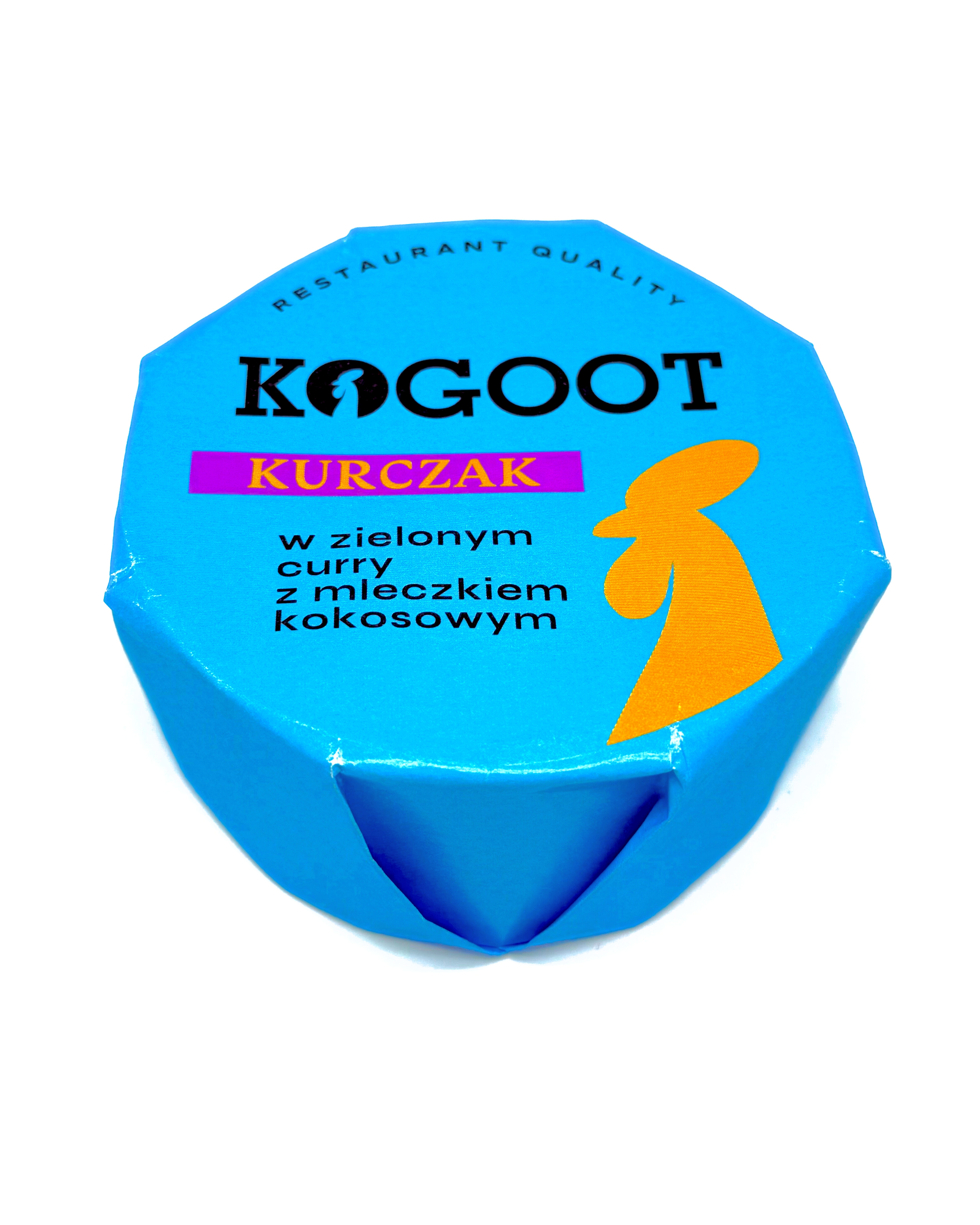 Aliments en conserves Poulet au curry vert avec lait de coco Kogoot