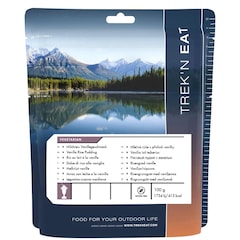 Aliments lyophilisés pudding riz-vanille 100 g Trek'n Eat