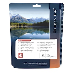 Aliments lyophilisés Strogonov de bœuf avec riz 160 g Trek'n Eat