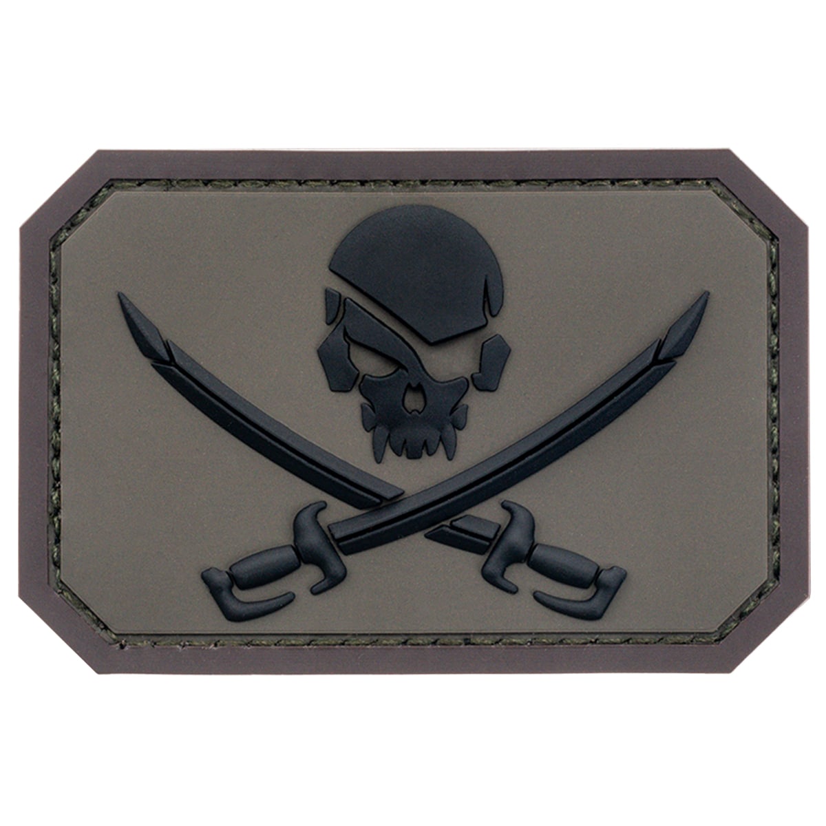 Patch Pirateskull PVC Mil Spec Monkey - Forest