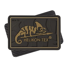 Emblème/Patch Tex Logo Helikon - PVC Coyote