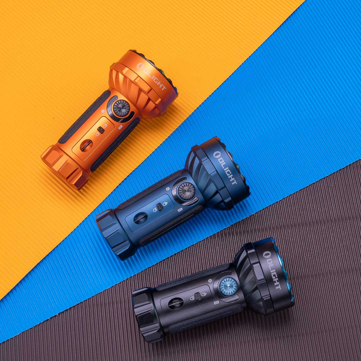 Lampe de poche rechargeable Marauder Mini  - 7000 lumens, 600 m de portée Olight - Black