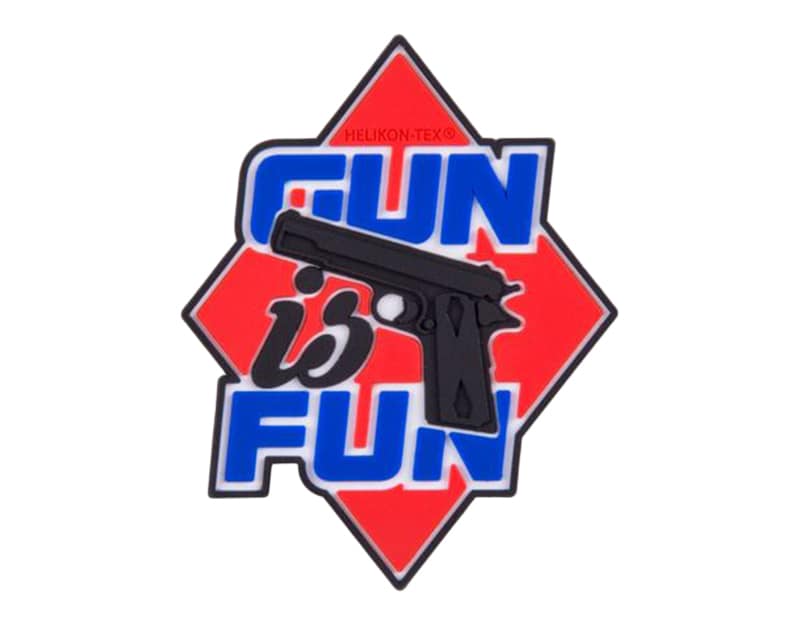 Patch Gun is Fun PVC Helikon - Red