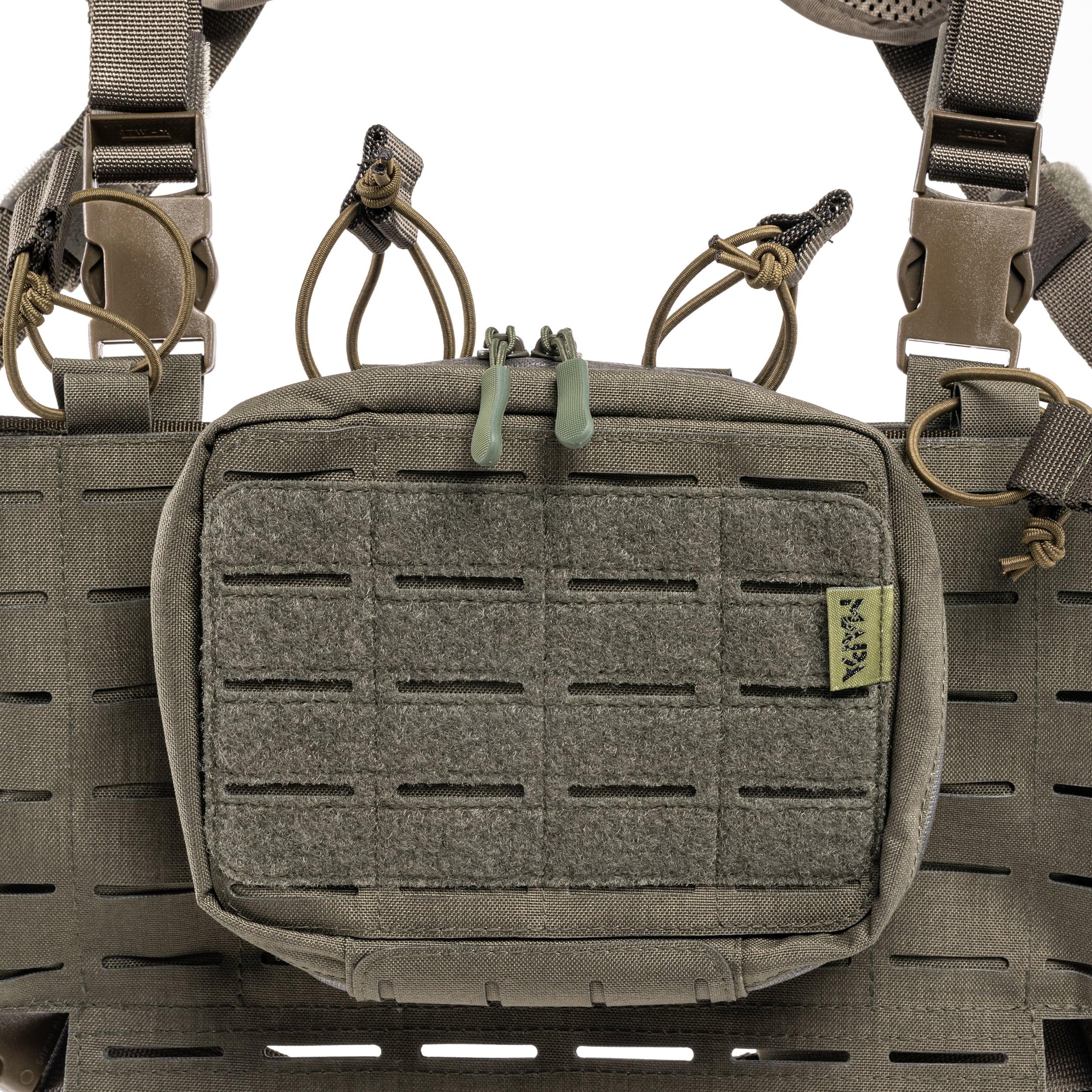 Gilet tactiques de type Chest Rig Maskpol - Ranger Green