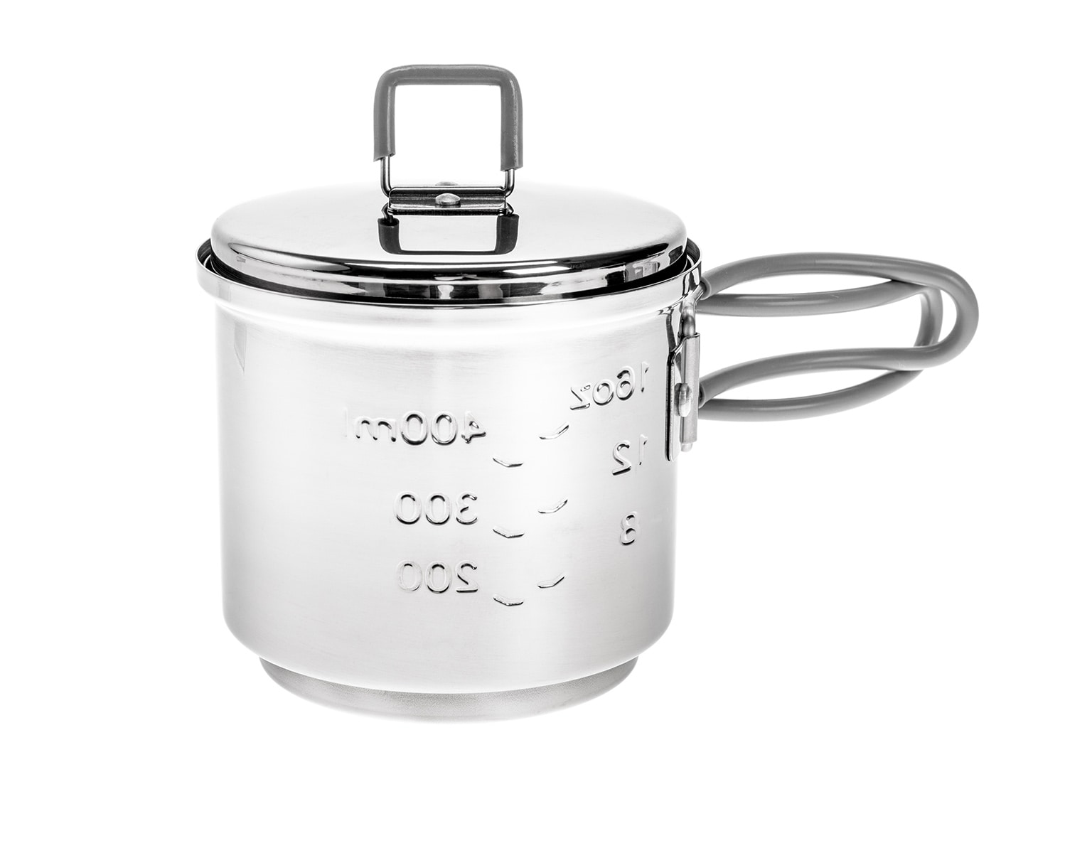 Cuisinière de voyage avec casserole Cookset Stainless steel 585 ml Esbit 