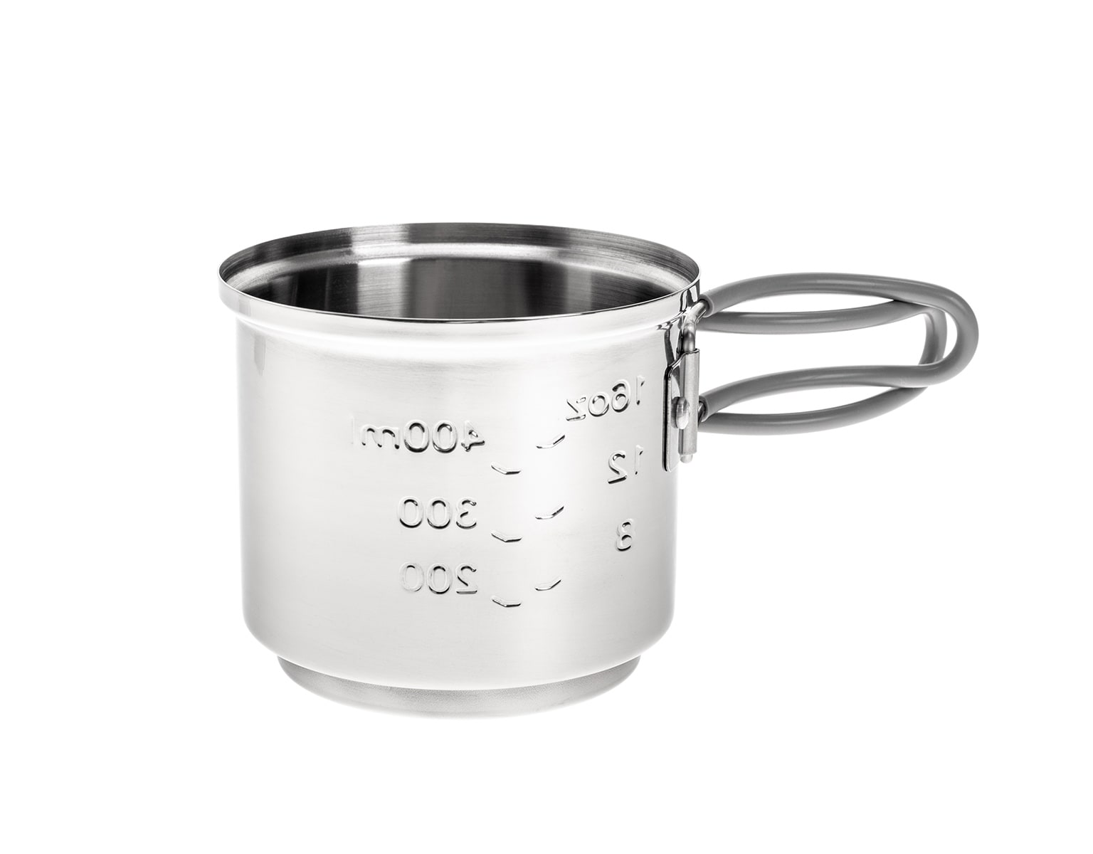 Cuisinière de voyage avec casserole Cookset Stainless steel 585 ml Esbit 