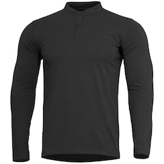 T-shirt Romeo Henley 2.0 Pentagon - Black
