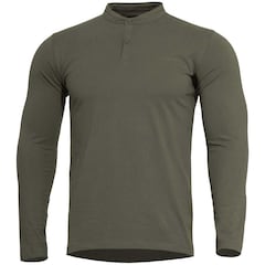T-shirt Romeo Henley 2.0 Pentagon - Olive Green