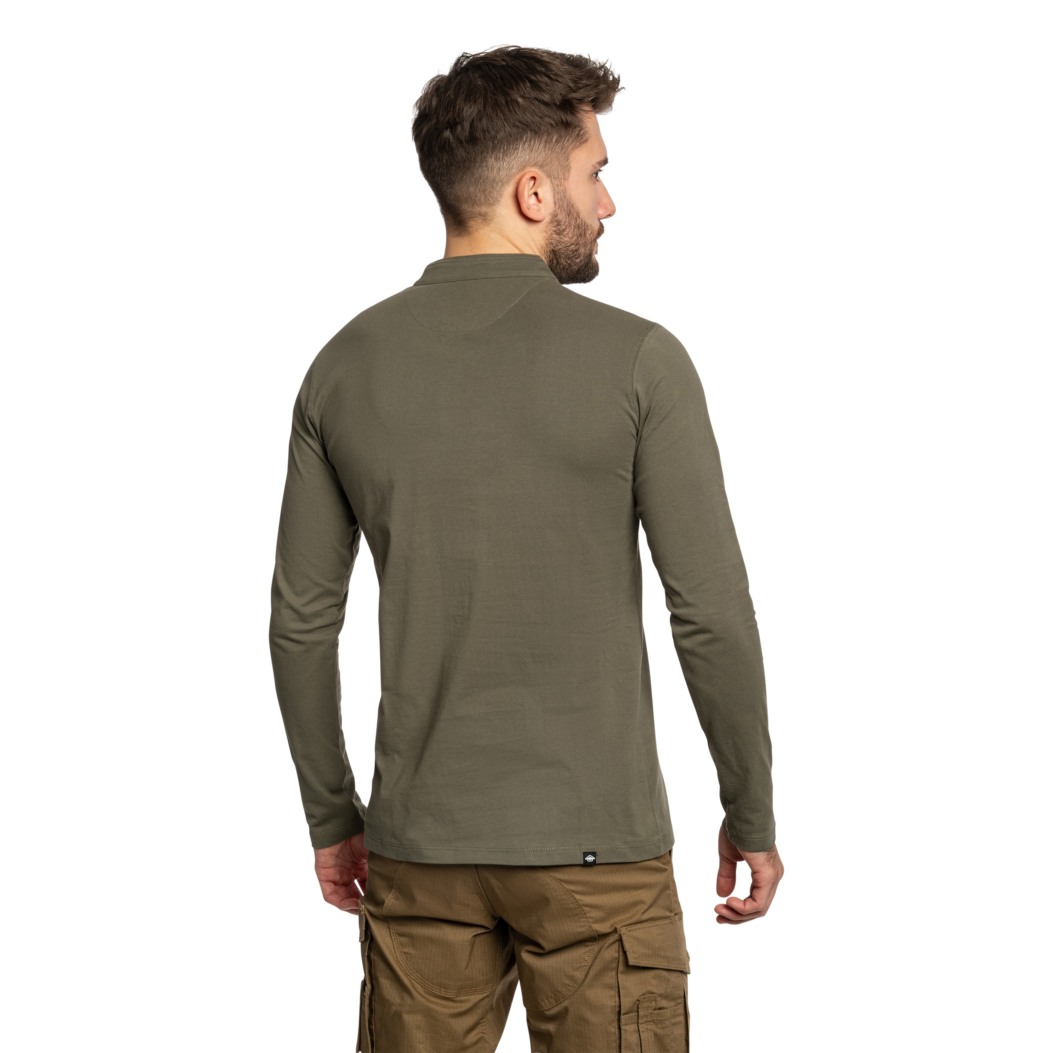 T-shirt Romeo Henley 2.0 Pentagon - Olive Green