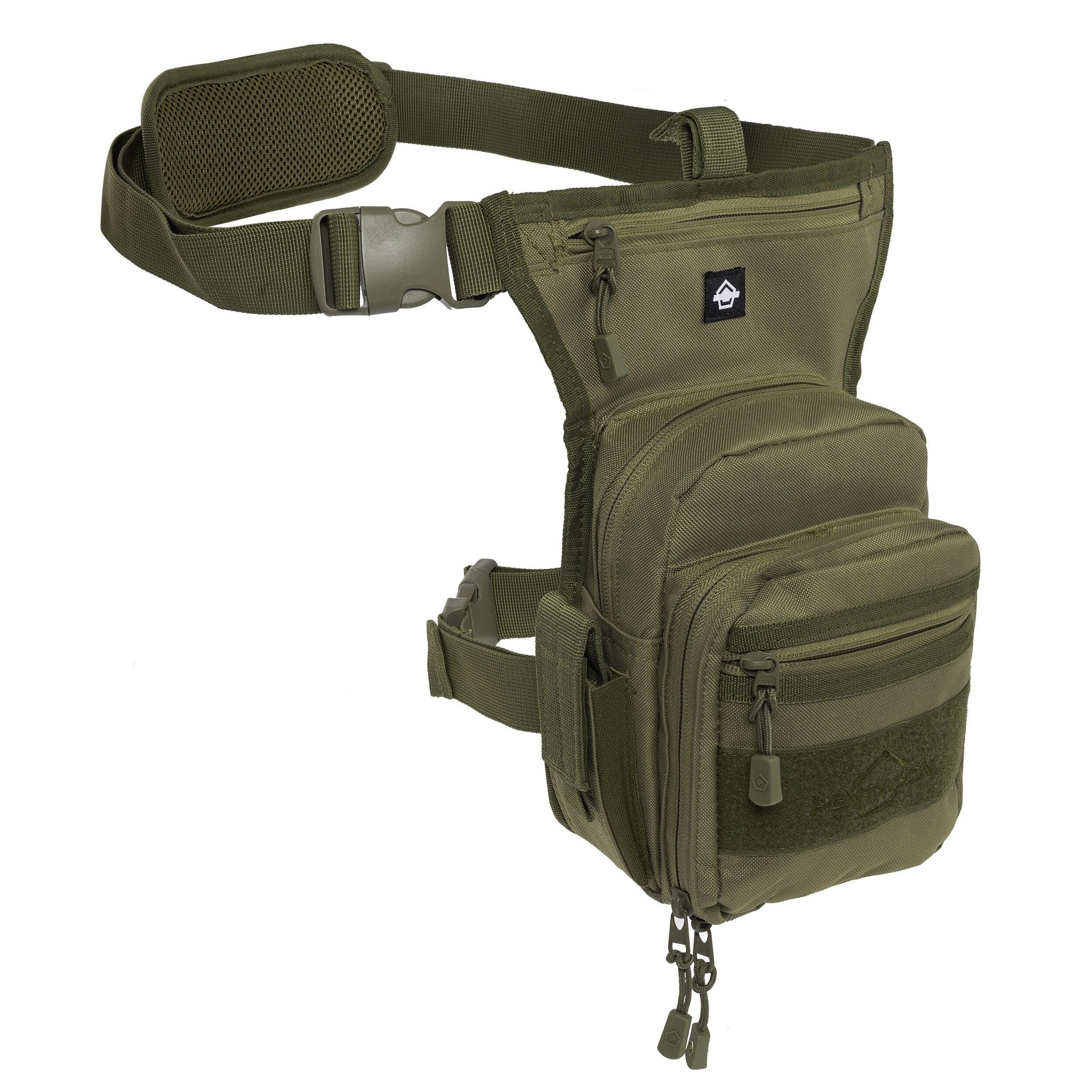Sac Max-S 2.0 Gun Thigh Pouch 3,7 L Pentagon - Olive