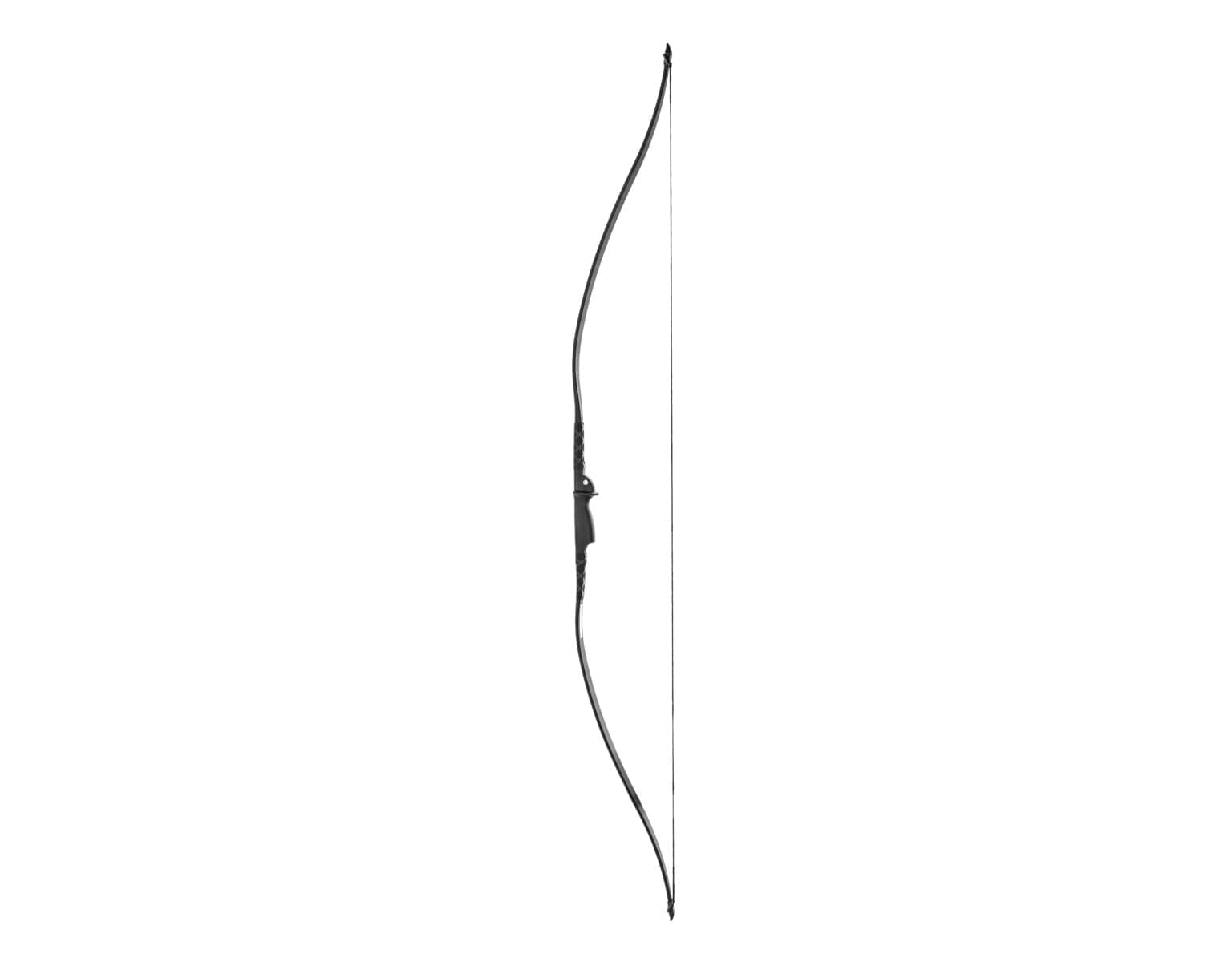 Arc classique Robin Hood longbow Poe Lang - Black