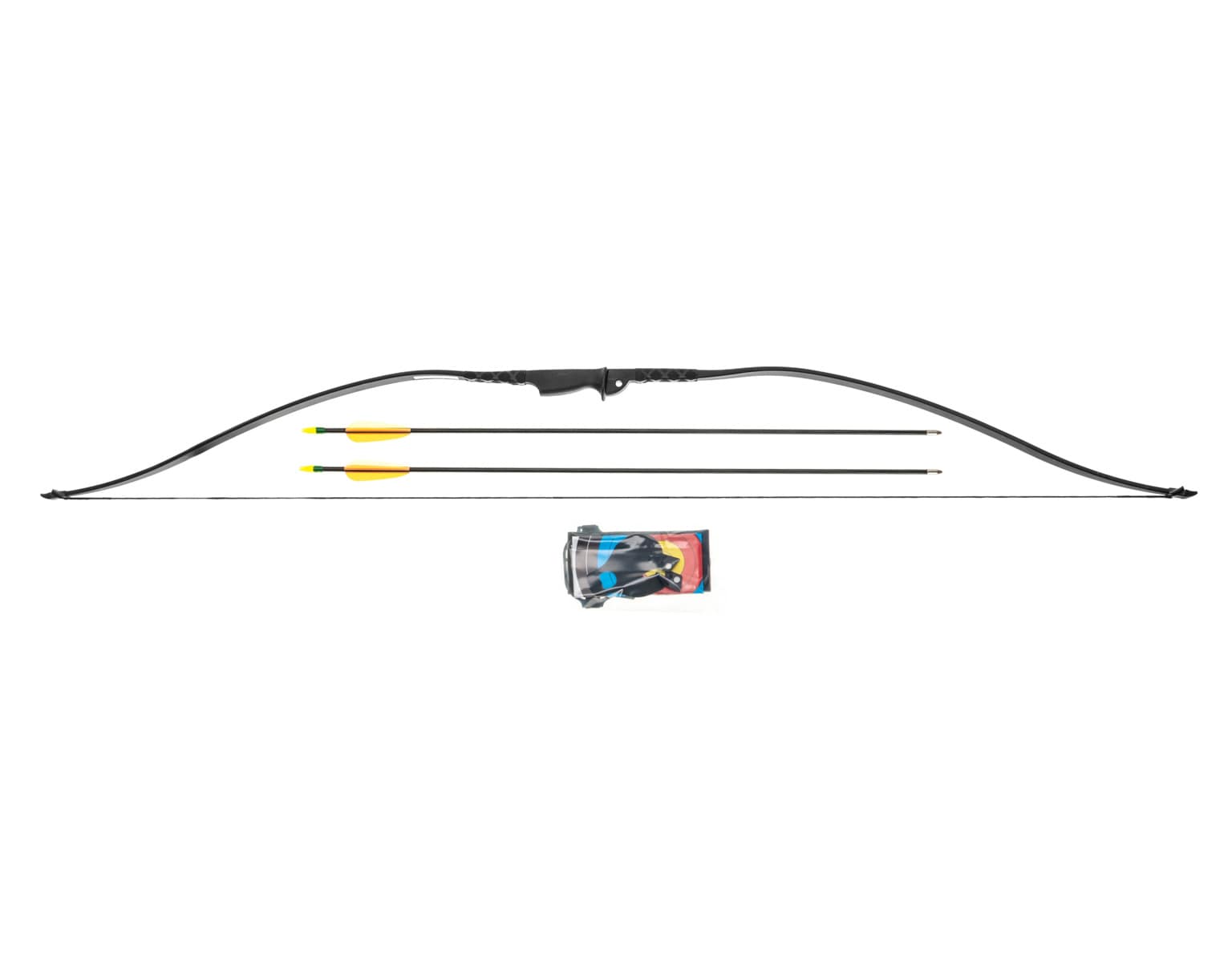 Arc classique Robin Hood longbow Poe Lang - Black