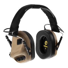 Protecteurs auditifs actifs M31 Earmor - Coyote Tan