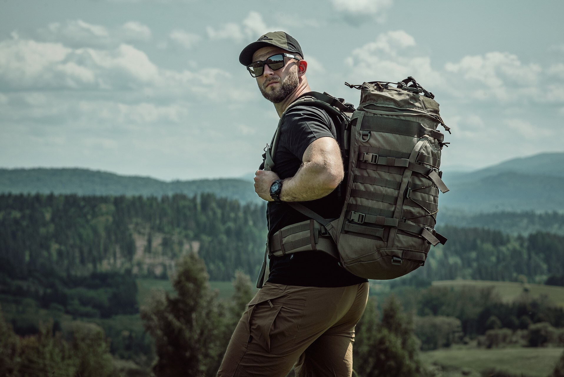 Sac à dos Crafter 55 L Wisport - RAL-7013