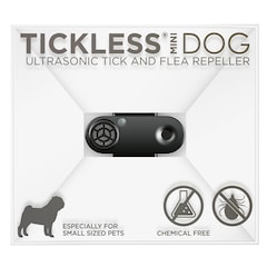 Protection ultrasonique contre les tiques pour les animaux Pet Mini TickLess - Black