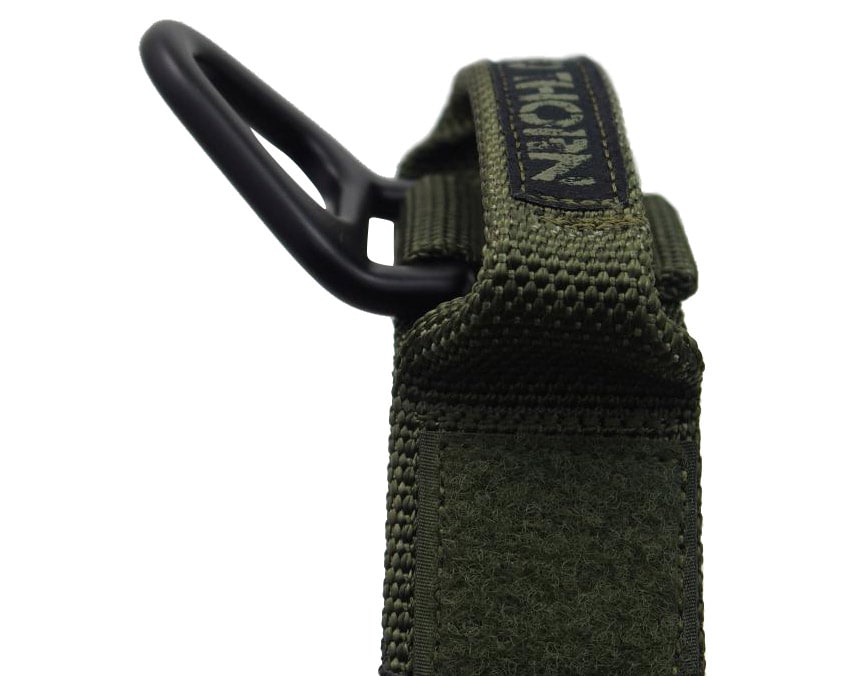 Collier tactique pour chien de taille moyenne Cobra Bravo K9 Thorn - Olive