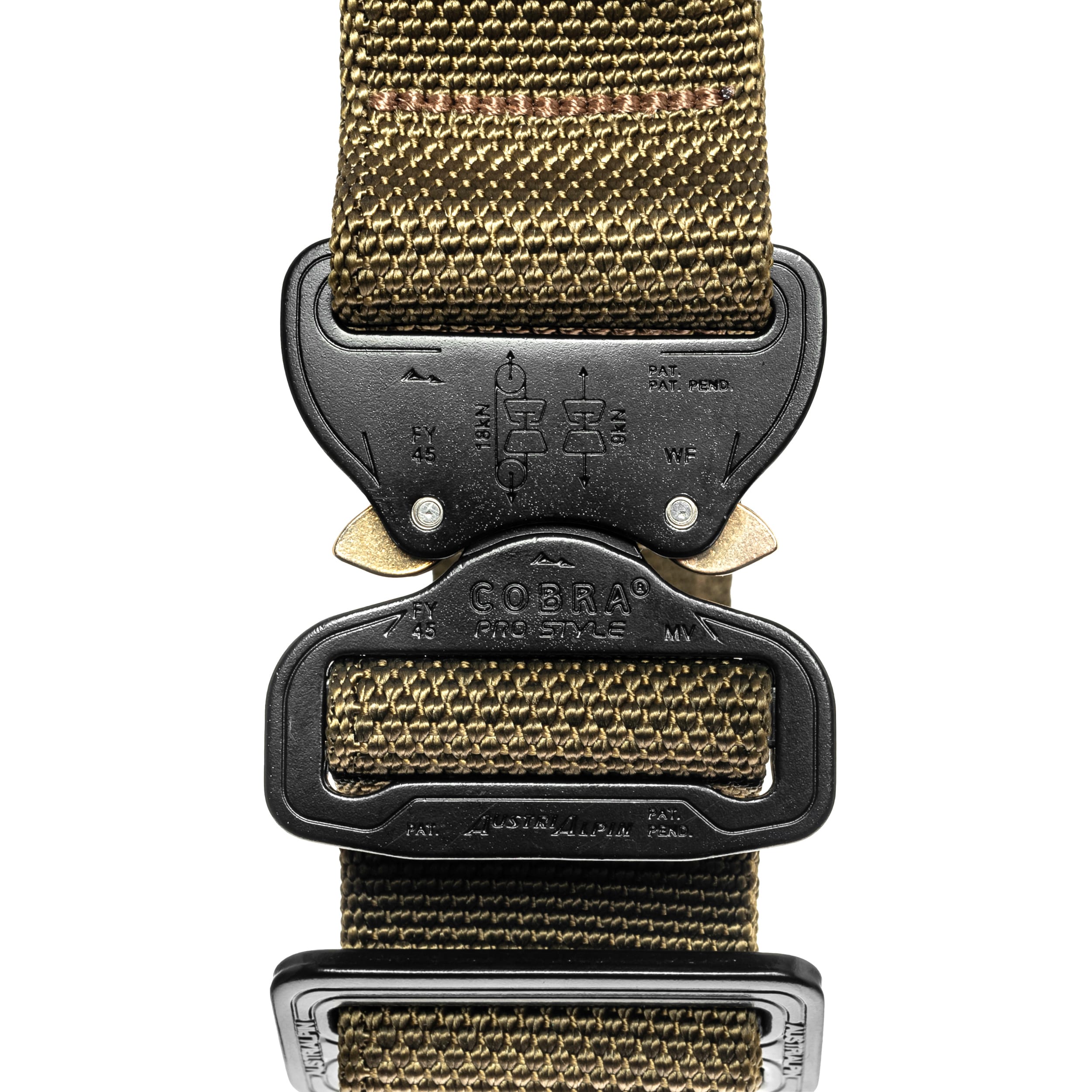 Collier tactique pour grand chien Cobra Bravo K9 Thorn - Coyote